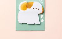 Korean Style Ins Cartoon Cute Special-shaped Sticky Notes Note Paper Creative Thickening Notepad Good-looking Note Sticker Wholesale sku image 4