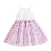 Verano Bebé Lindo Tirantes Falda Niña Rosa Malla Falda Verano Vestido sku image 24