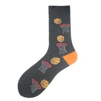 Men's Casual Animal Vegetable Notes Cotton Ankle Socks A Pair sku image 29