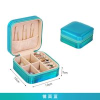 Classic Style Solid Color Pu Leather Wholesale Jewelry Boxes sku image 16