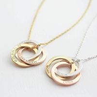Casual Simple Style Circle Stainless Steel Plating Necklace main image 4