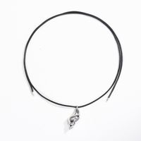 Simple Style Commute Conch Rope Brass Plating Pendant Necklace Long Necklace 1 Piece sku image 1