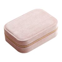 Casual Elegant Solid Color Suede Jewelry Boxes main image 4