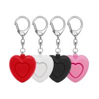 Cute Heart Shape Abs Self-defense Keychain main image 1