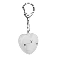 Cute Heart Shape Abs Self-defense Keychain main image 5