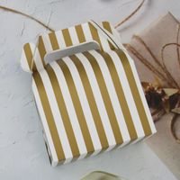 Stripe Paper Wedding Banquet Party Gift Wrapping Supplies sku image 4