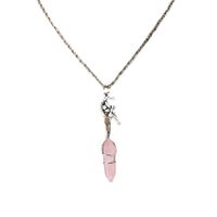 Retro Fairy Alloy Crystal Plating Pendant Necklace main image 6