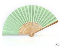Simple Single-sided Solid Color Candy Color Diy Paper Fan 1 Pieces sku image 6