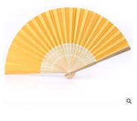 Simple Single-sided Solid Color Candy Color Diy Paper Fan 1 Pieces sku image 7