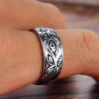 Ig Style Cool Style Eye Alloy Plating Men's Rings main image 1
