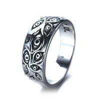Ig Style Cool Style Eye Alloy Plating Men's Rings main image 4