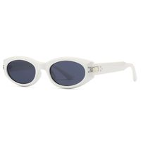 Cool Style Solid Color Ac Special-shaped Mirror Full Frame Women's Sunglasses main image 2