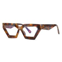 Casual Solid Color Ac Polygon Frameless Optical Glasses main image 4