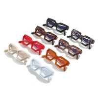 Casual Solid Color Ac Polygon Frameless Optical Glasses main image 1