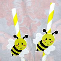 Cute Flower Paper Party Drinking Straw sku image 17