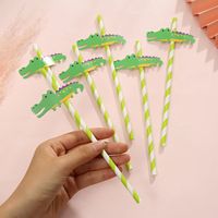 Cute Flower Paper Party Drinking Straw sku image 6