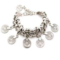 Ethnic Style Coins Alloy Charm Plating Women's Bracelets main image 5