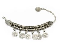 Ethnic Style Coins Alloy Charm Plating Women's Bracelets sku image 1