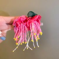 1 Pair Elegant Sweet Flower Tassel Mixed Materials Earrings sku image 30