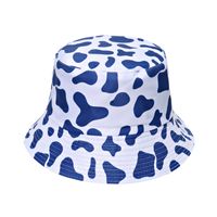 Women's Casual Basic Cows Flat Eaves Bucket Hat sku image 4