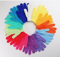 Simple Style Solid Color Nylon Bath Gloves main image 4