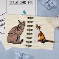 Pet Cat And Dog Cartoon Embroidery Cloth Sticker main image 5