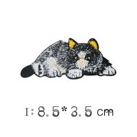 New Exquisite Small Moving Embroidery Label Cloth Sticker sku image 9