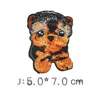 New Exquisite Small Moving Embroidery Label Cloth Sticker sku image 10