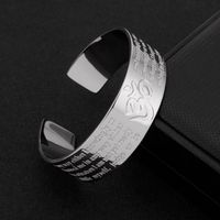 Stahl Einfacher Stil Klassischer Stil C-Form Ringe Armbänder main image 1