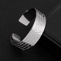 Stahl Einfacher Stil Klassischer Stil C-Form Ringe Armbänder main image 8