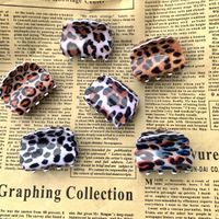 Simple Style Classic Style Leopard Arylic Hair Claws main image 1