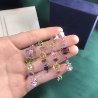Fairy Style Irregular Artificial Crystal Alloy Wholesale Bracelets Earrings Necklace sku image 7