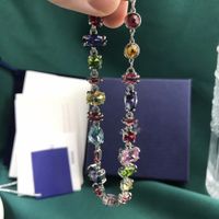 Fairy Style Irregular Artificial Crystal Alloy Wholesale Bracelets Earrings Necklace sku image 6