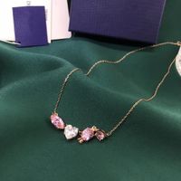 Fairy Style Irregular Artificial Crystal Alloy Wholesale Bracelets Earrings Necklace sku image 3