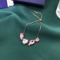Fairy Style Irregular Artificial Crystal Alloy Wholesale Bracelets Earrings Necklace sku image 2