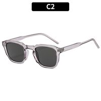 Sweet Simple Style Color Block Ac Square Patchwork Full Frame Women's Sunglasses main image 3