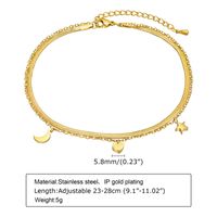 Sexy Geometric 201 Stainless Steel Plating Women'S Anklet sku image 13