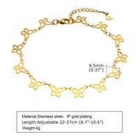 Sexy Geometric 201 Stainless Steel Plating Women'S Anklet sku image 5