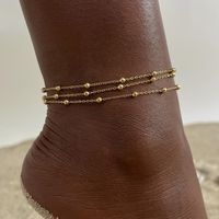 Sexy Geometric 201 Stainless Steel Plating Women'S Anklet main image 1