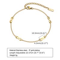 Sexy Geometric 201 Stainless Steel Plating Women'S Anklet sku image 12
