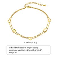Sexy Geometric 201 Stainless Steel Plating Women'S Anklet sku image 9