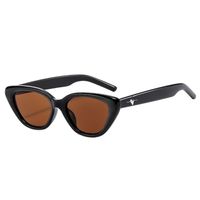 Simple Style Solid Color Ac Cat Eye Full Frame Women's Sunglasses main image 3