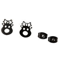 1 Pair Lady Animal Stainless Steel Irregular Plating Ear Studs main image 3