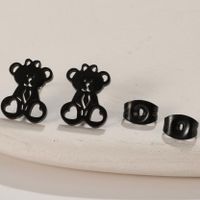 1 Pair Lady Animal Stainless Steel Irregular Plating Ear Studs sku image 29