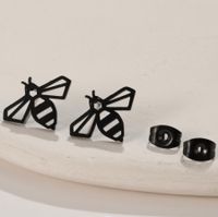 1 Pair Lady Animal Stainless Steel Irregular Plating Ear Studs sku image 17