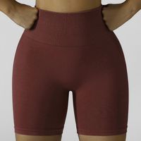 Sports Solid Color Nylon Active Bottoms Shorts sku image 7