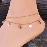 1 Piece Fashion Butterfly Stainless Steel Plating Women's Anklet sku image 5