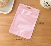 Simple Style Solid Color Plastic Storage Bag main image 3