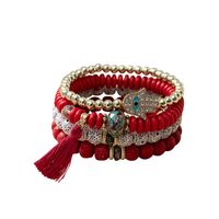 Ethnic Style Classic Style Streetwear Palm Stone Inlay Zircon Women's Bracelets main image 5