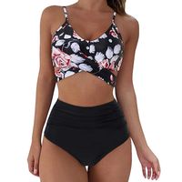 Women's Solid Color Bikinis 2 Piece Set main image 3